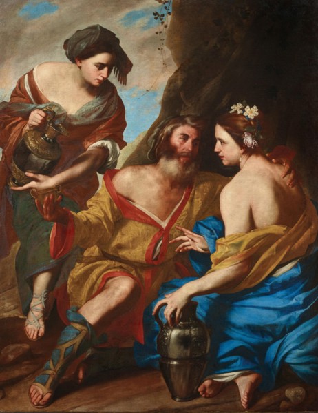 Lot and his Daughters, 1640s. Private Collection.
