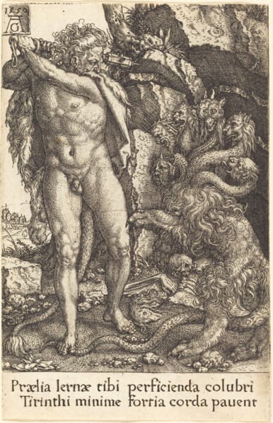 Hercules Fighting with the Hydra of Lernea, 1550.