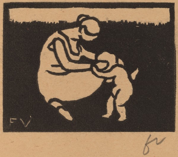 Bather and Child (La baigneuse à l'enfant), 1893.