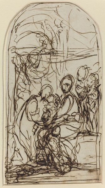 The Mystic Marriage of Saint Catherine?, c. 1600.