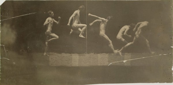 Marey Wheel Photographs of George Reynolds, 1884.