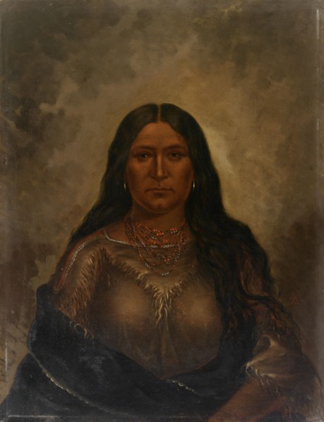 Chan-ku-wash-te-mine (Good Road Woman), ca. 1887.
