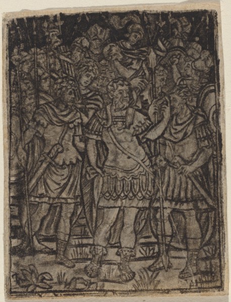 Roman General Addressing His Troops, c. 1510/1530.