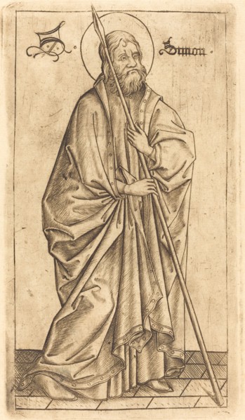 Saint Thomas (?) or Saint Simon (?), c. 1470/1480.