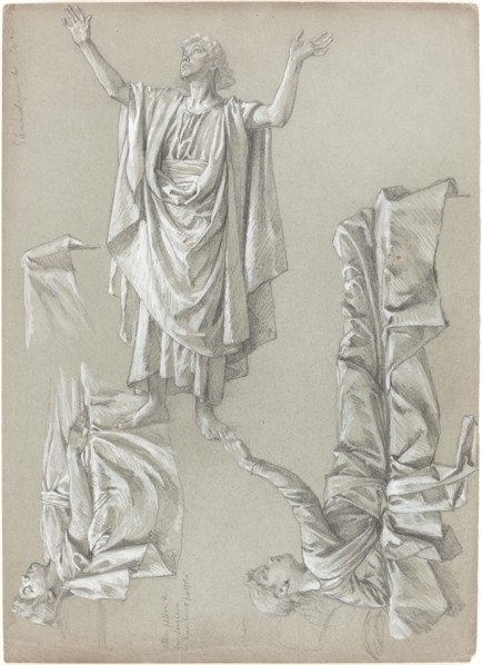 Studies for the Raising of the Daughter of Jairus.