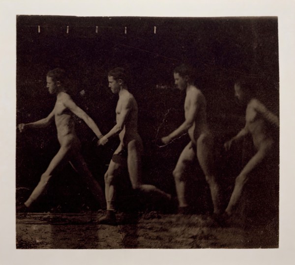 Marey Wheel Photographs of Unidentified Model, 1884.