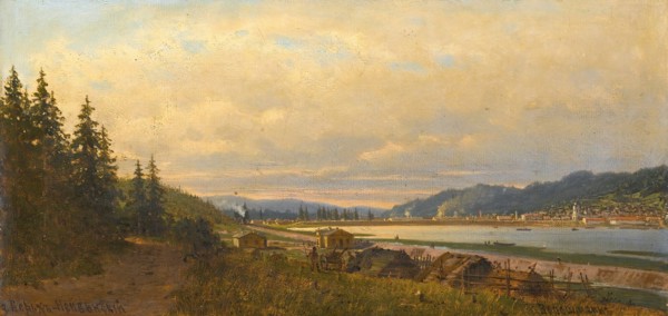 View of Verkh-Neyvinsky, ca 1877. Private Collection.