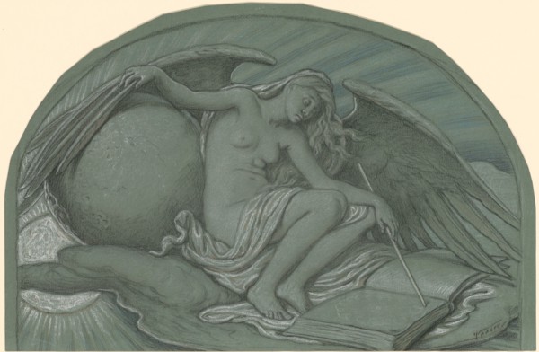 Study for "The Eclipse of the Sun by the Moon", 1892.