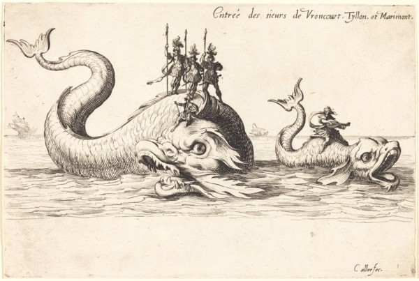 Entry of Mm. de Vroncourt, Tyllon, and Marimont, 1627.