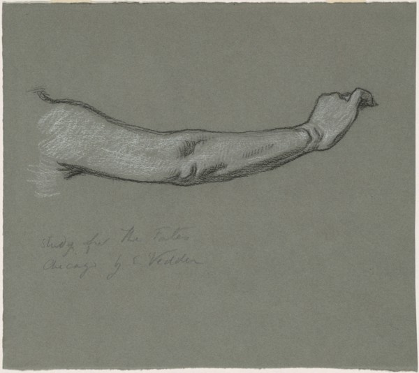 Study for "The Fates Gathering in the Stars", 1884-1887.