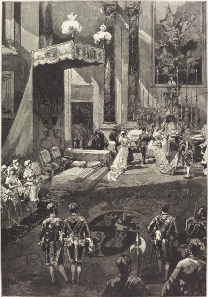 La Naissance d'une Enfante, 1882. [The birth of a girl].