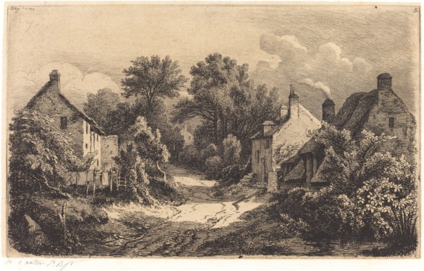 Le chemin de Garens (The Road to Garens), published 1849.