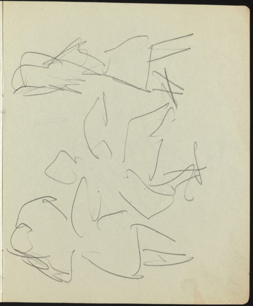 Dancers and Performers (Page from a Sketchbook), c. 1911.