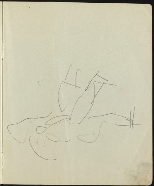Dancers and Performers (Page from a Sketchbook), c. 1911.