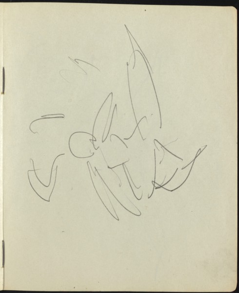 Dancers and Performers (Page from a Sketchbook), c. 1911.