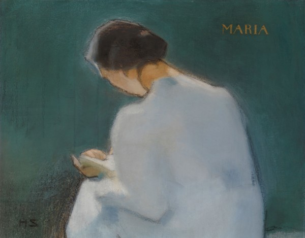 Maria, 1909. Found in the collection of Ateneum, Helsinki.