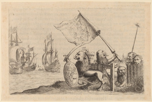 Lions Protecting the Garden of the United Provinces, 1634.
