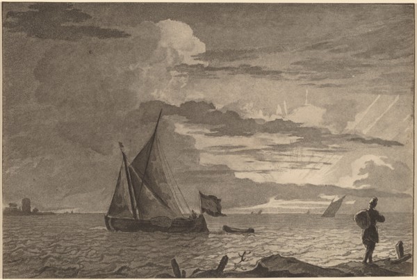 Fisherman with Pack over His Shoulder, 1779, published 1781.