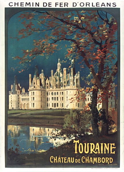 Chemin de fer d'Orléans. Touraine, 1900s. Private Collection.