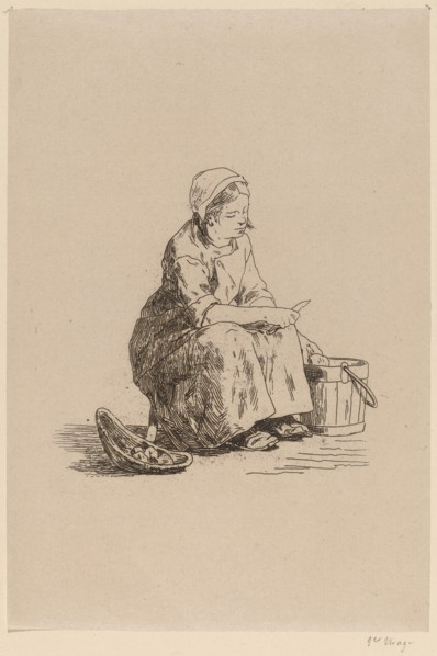 The Little Potato Peeler (La petite peleuse de pommes de terre).