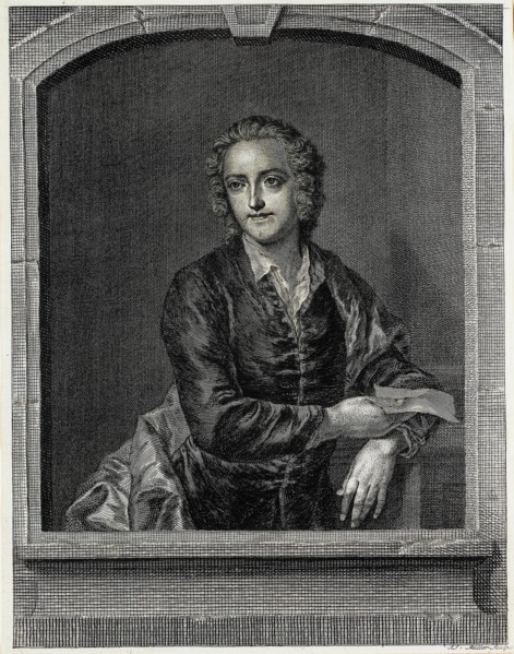 Portrait of the Poet Thomas Gray (1716-1771). Private Collection.