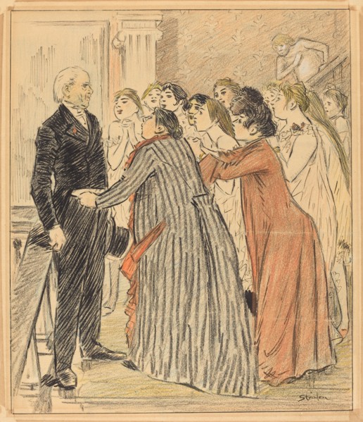 L'Aventure du Vieux Doyen, (The Adventure of the Old Dean), 1891.