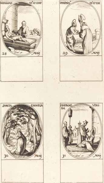 St. Germanus of Paris; St. Maximinus; St. Emmelia; St. Petronilla.