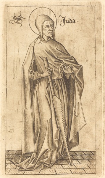 Saint Simon Zelotes (?) or Saint Judas Thaddeus (?), c. 1470/1480.