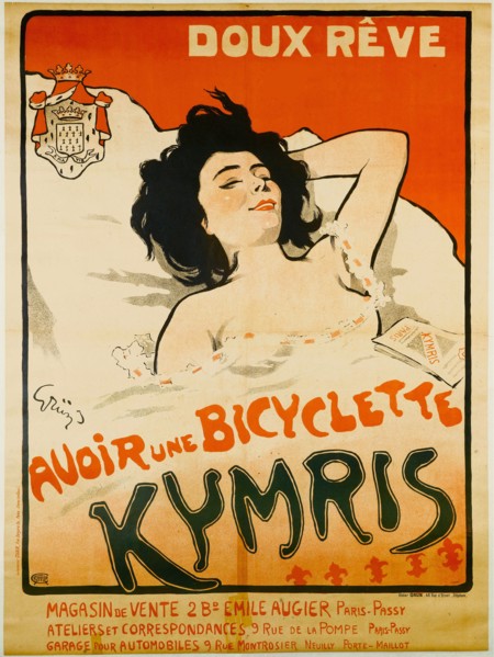 Doux rêve. Avoir une bicyclette Kymris, c. 1898. Private Collection.