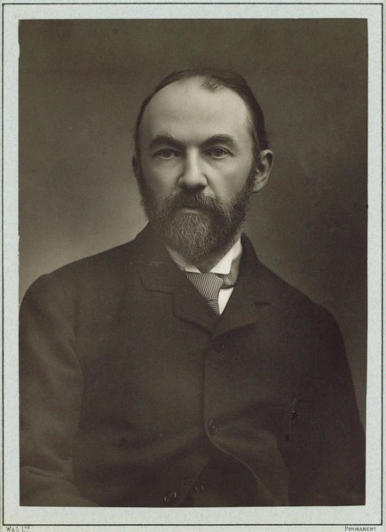 Portrait of the writer Thomas Hardy (1840-1928) . Private Collection.
