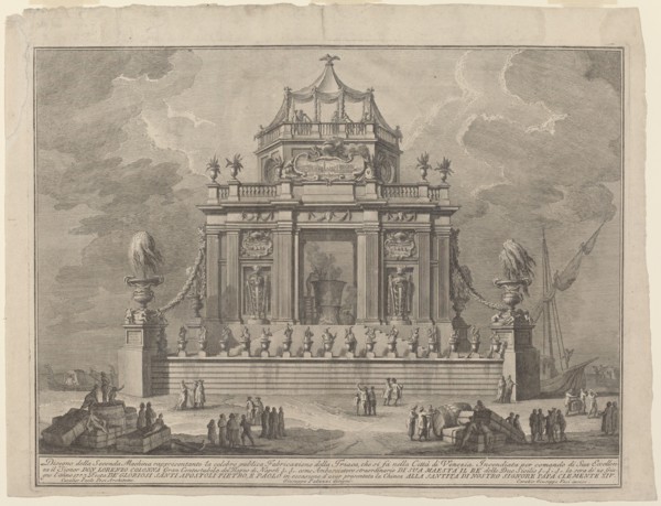 The Preparation of Theriac in Venice, for the "Chinea" Festival, 1773.