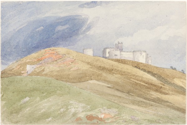 Castle on a Hill, first half 19th century. Attributed to James Bulwer.