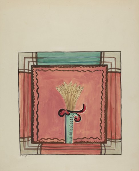 Companion Panel from Main Reredos, Church of Sanctuario, Chimayo, 1935/1942.