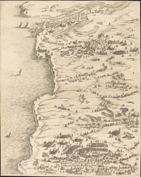 The Siege of La Rochelle [plate 5 of 16; set comprises 1952.8.97-112], 1628/1631.