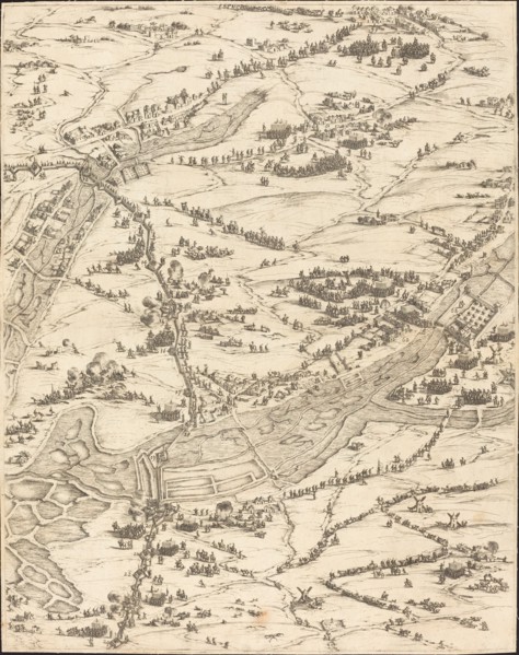 The Siege of La Rochelle [plate 7 of 16; set comprises 1952.8.97-112], 1628/1631.