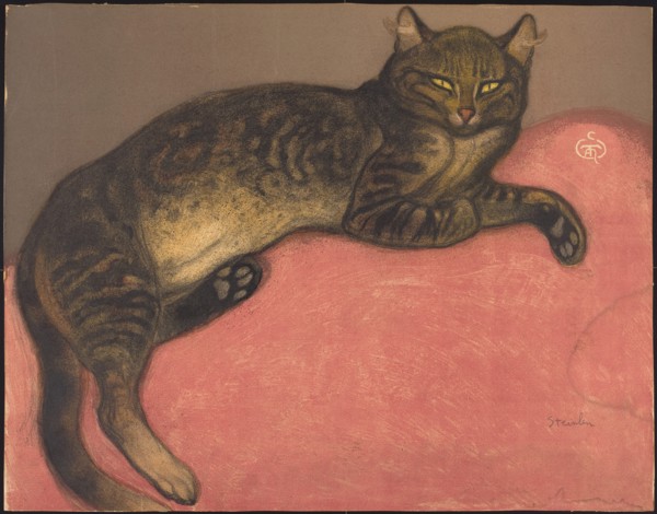 Winter: Cat on a Cushion (L'hiver: Chat sur un coussin), late 19th-early 20th century.