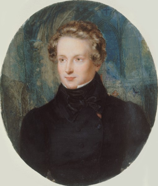Portrait of Victor Hugo (1802-1885), 1822. Creator: Alaux, Jean (1786-1864).
