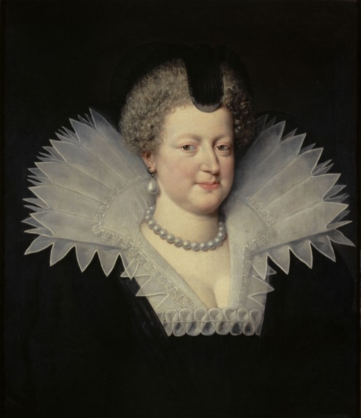 Portrait of Marie de Médici (1575-1642), 1613. Creator: Pourbus, Frans, the Younger (1569-1622).