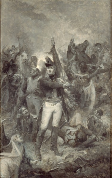 Portrait of Pierre Cambronne (1770-1842), ca 1879. Creator: Bayard, Émile-Antoine (1837-1891).