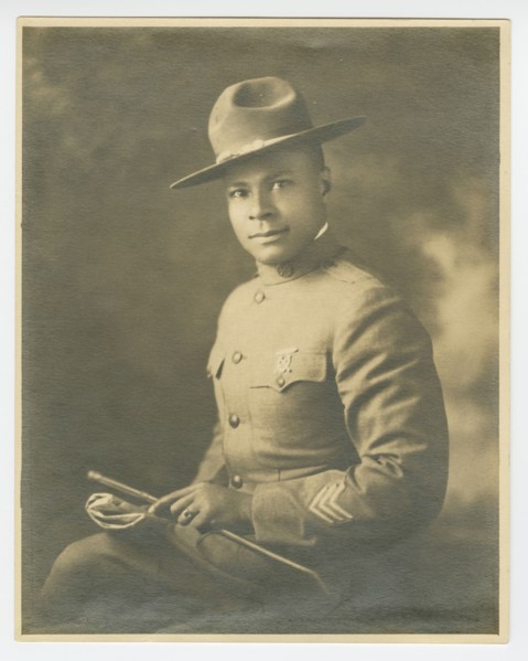 Photograph of Bosey E. Vick, 1914-1918. Creator: Unknown.