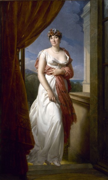 Portrait of Thérésa Cabarrus, Madame Tallien (1773-1835), 1805. Creator: Gérard, François Pascal Simon (1770-1837).