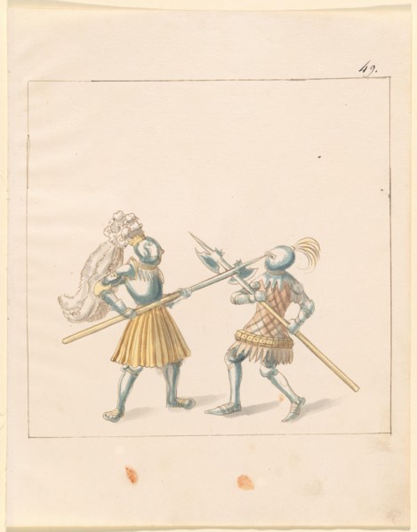 Freydal, The Book of Jousts and Tournament of Emperor Maximilian I: Combats...Plate 146, c1515. Creator: Unknown.