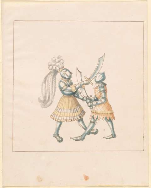 Freydal, The Book of Jousts and Tournament of Emperor Maximilian I: Combats...Plate 153, c1515. Creator: Unknown.