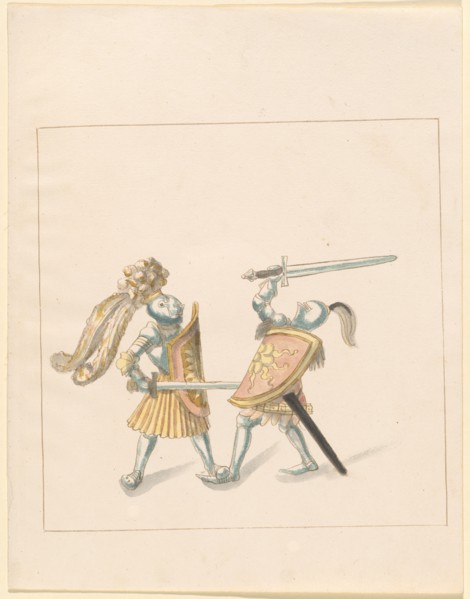 Freydal, The Book of Jousts and Tournament of Emperor Maximilian I: Combats...Plate 161, c1515. Creator: Unknown.