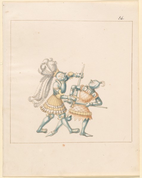 Freydal, The Book of Jousts and Tournament of Emperor Maximilian I: Combats...Plate 164, c1515. Creator: Unknown.