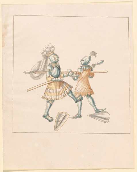 Freydal, The Book of Jousts and Tournament of Emperor Maximilian I: Combats...Plate 151, c1515. Creator: Unknown.