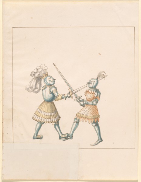 Freydal, The Book of Jousts and Tournament of Emperor Maximilian I: Combats...Plate 158, c1515. Creator: Unknown.