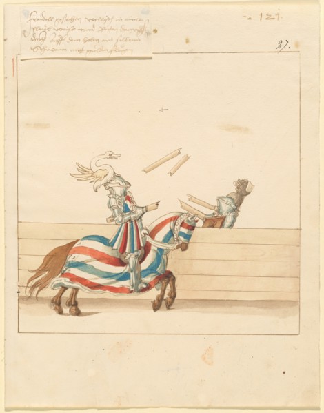 Freydal, The Book of Jousts and Tournament of Emperor Maximilian I: Combats..., Plate 109, c1515. Creator: Unknown.