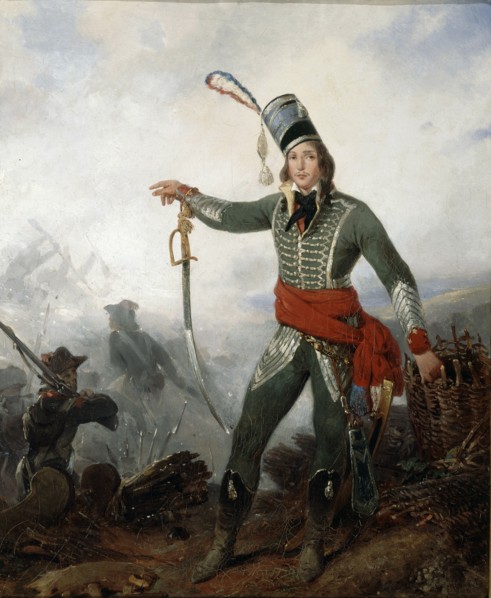 Portrait of General François Séverin Marceau-Desgraviers (1769-1796), c. 1830. Creator: Anonymous.