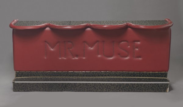 Bar counter from Muse Bar, the home bar of Isaiah Muse, 1970s. Creator: Unknown.